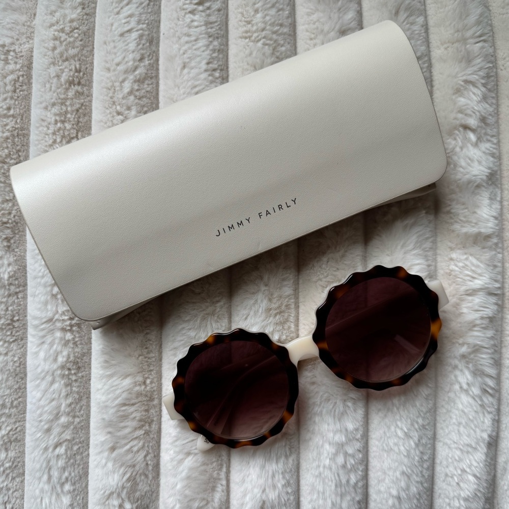 Jimmy Fairly Lily Tortoise Shell Sunglasses